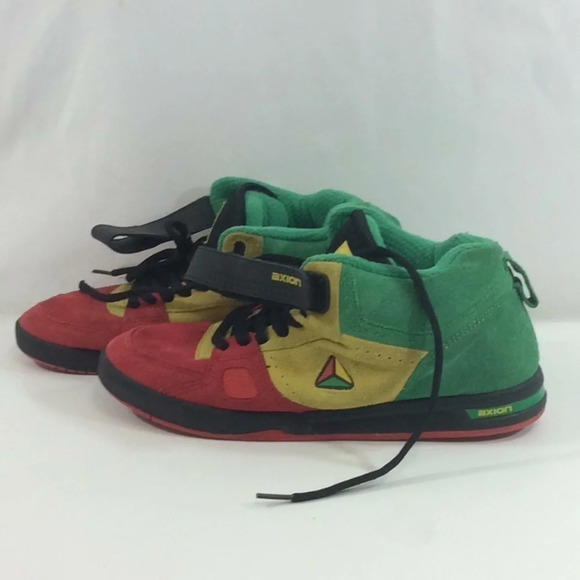 Mens Size 9  Axion Holdup Sneakers Skate Shoes with Suede Leather Upper - Picture 2 of 8